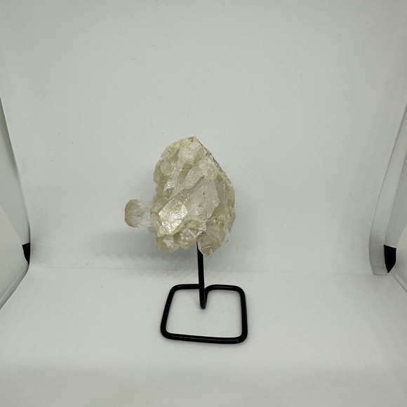 Elegant Crystal Sculpture on Stand - Picture 3 of 4